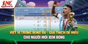 Việt Vị Trong Bóng Đá - Giải Thích Dễ Hiểu Cho Người Mới Xem Bóng